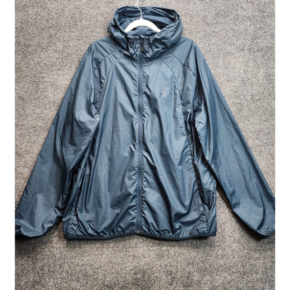 Jordan Jumpman Mens Lightweight Hooded Windbreaker Athletic Streetwear Jacket XL